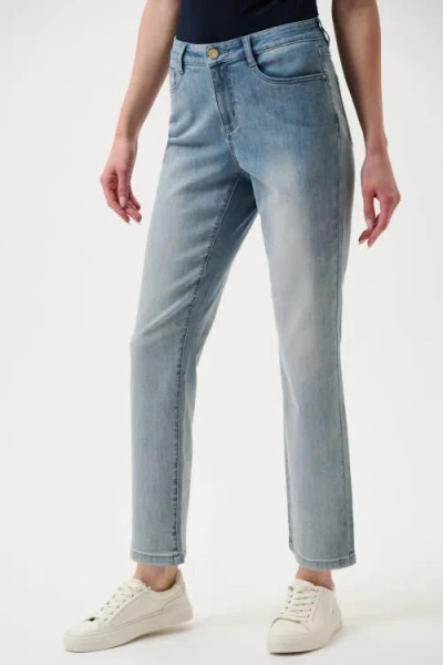 Joseph Ribkoff Gia | Classic Slim Fit Stretch Jeans In Blue