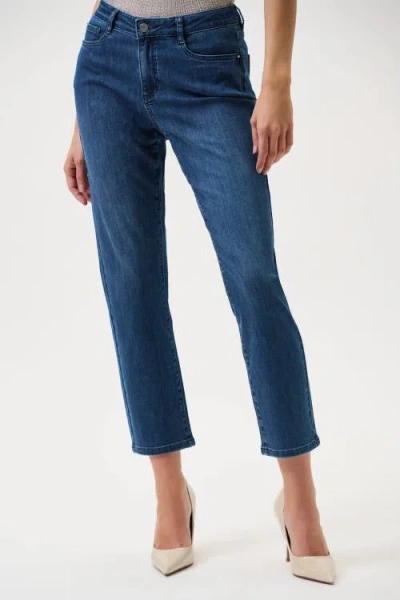 Joseph Ribkoff Gia Classic Slim Fit Stretch Jeans In Blue