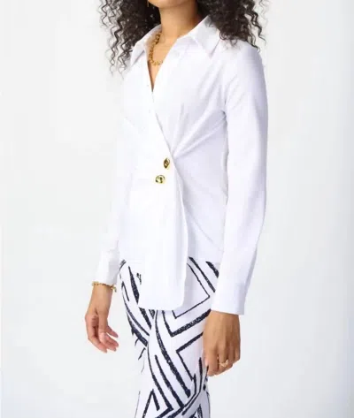 Joseph Ribkoff Haut Pour Dame Blouse In Optic White