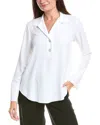 Joseph Ribkoff Henley Blouse In White