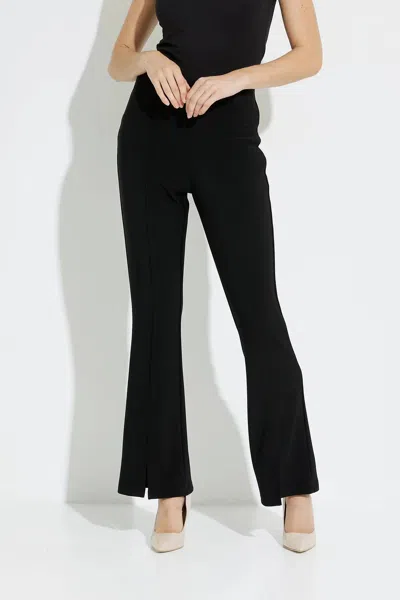 Joseph Ribkoff High-rise Flared Leg Pants In Black