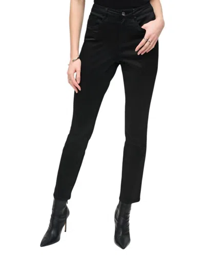 Joseph Ribkoff High-rise Slim Casual Jeans In Black