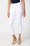 Joseph Ribkoff High-waisted Ankle-length Pant In White