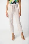 Joseph Ribkoff High-waisted Ankle-length Trouser In Moonstone In Pink