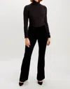 Joseph Ribkoff High-waisted Flare Trousers In Black In Black