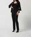 Joseph Ribkoff High-waisted Slim Trousers In Black
