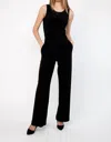 Joseph Ribkoff High-waisted Wide-leg Trousers In Black In Black