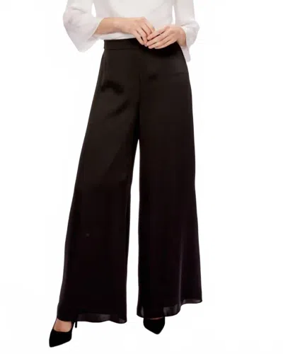 Joseph Ribkoff High-waisted Wide-leg Trousers In Black
