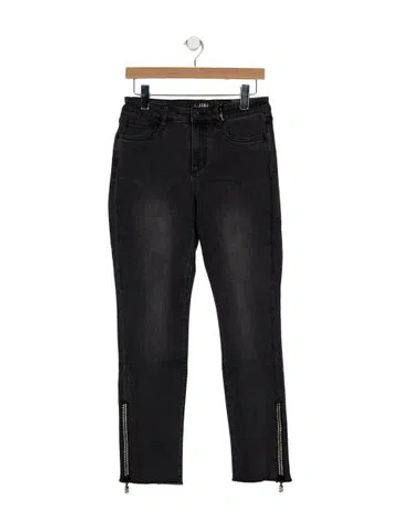 Pre-owned Joseph Ribkoff High-rise Skinny Leg Jeans W/ Tags In Gray