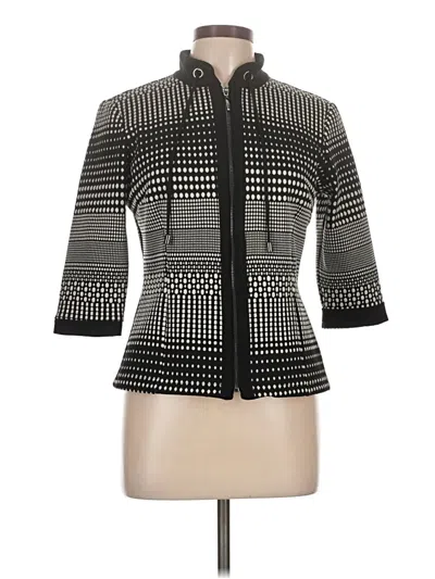 Pre-owned Joseph Ribkoff Jacket In Black