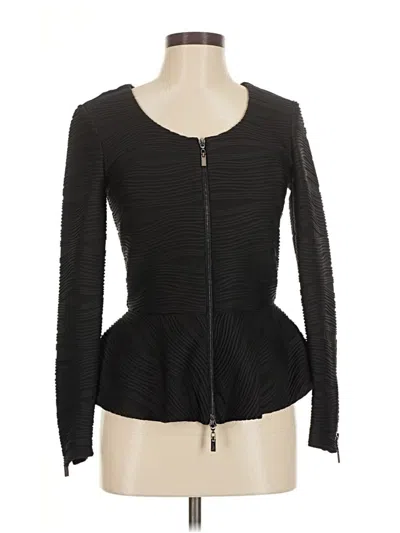 Pre-owned Joseph Ribkoff Jacket In Black