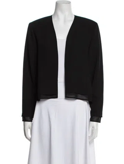 Pre-owned Joseph Ribkoff Jacket In Black
