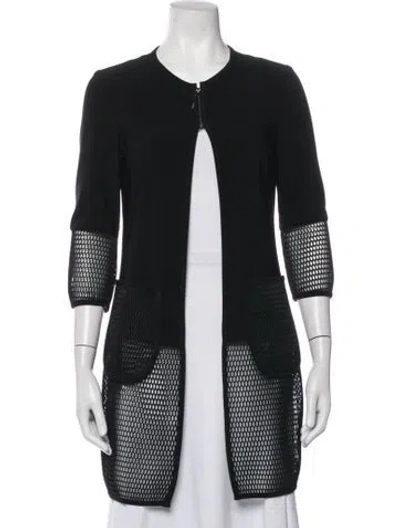 Pre-owned Joseph Ribkoff Jacket In Black