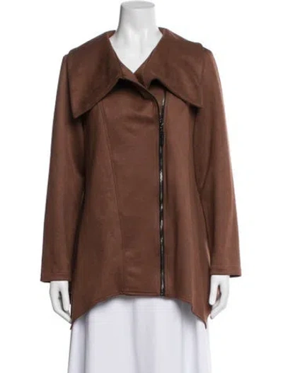 Pre-owned Joseph Ribkoff Jacket In Brown