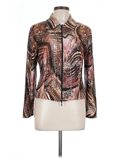 Pre-owned Joseph Ribkoff Jacket In Brown