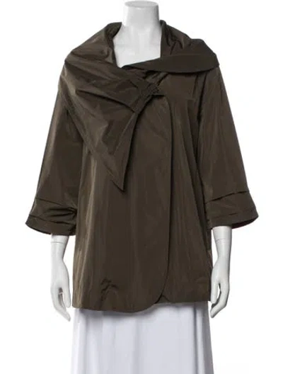Pre-owned Joseph Ribkoff Jacket In Green