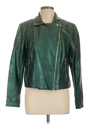 Pre-owned Joseph Ribkoff Jacket In Green