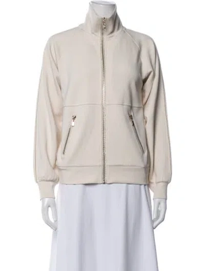 Pre-owned Joseph Ribkoff Jacket In Neutrals