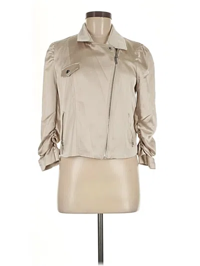 Pre-owned Joseph Ribkoff Jacket In Tan