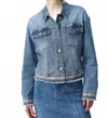 Joseph Ribkoff Jean Jacket In Vintage Blue In Blue