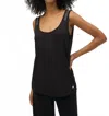 Joseph Ribkoff Jersey Straight Fit Sleeveless Top In Black In Black