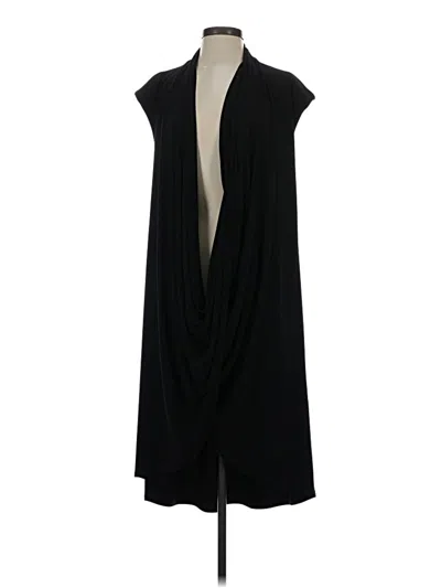 Pre-owned Joseph Ribkoff Kimono In Black