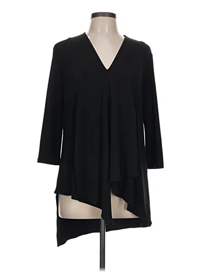 Pre-owned Joseph Ribkoff Kimono In Black