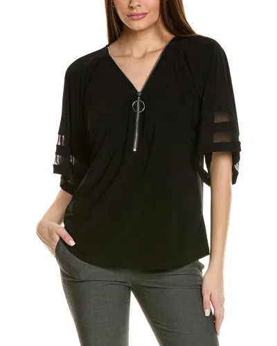 Joseph Ribkoff Kimono Sleeve Top In Black
