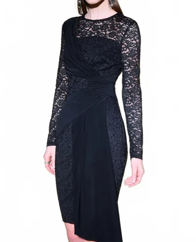 Joseph Ribkoff Knee-length Bodycon Dress In Black
