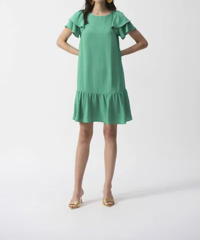 Joseph Ribkoff Knee-length Shift Dress In Garden Green In Multi