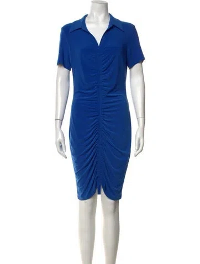 Pre-owned Joseph Ribkoff Knee-length Dress In Blue