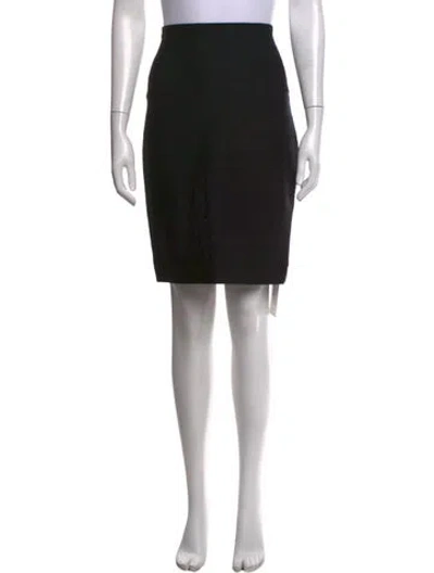 Pre-owned Joseph Ribkoff Knee-length Skirt In Black