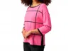 Joseph Ribkoff Knit Pullover Sweater In Pink In Pink