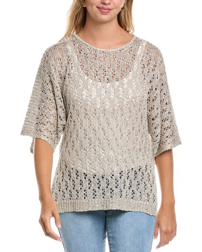 Joseph Ribkoff Knit Top In Neutral