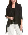Joseph Ribkoff Lace Hem Cardigan In Multi