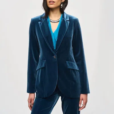 JOSEPH RIBKOFF LDS BLAZER IN NIGHTFALL