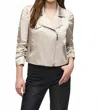 Joseph Ribkoff Lds Jacket In Moonstone In Neutral