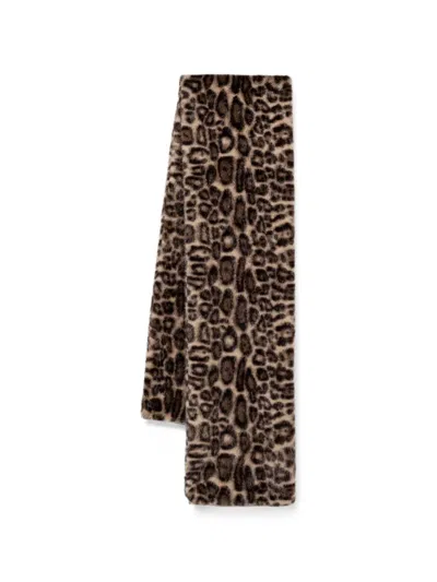 Joseph Ribkoff Leopard-print Scarf In Animal Print