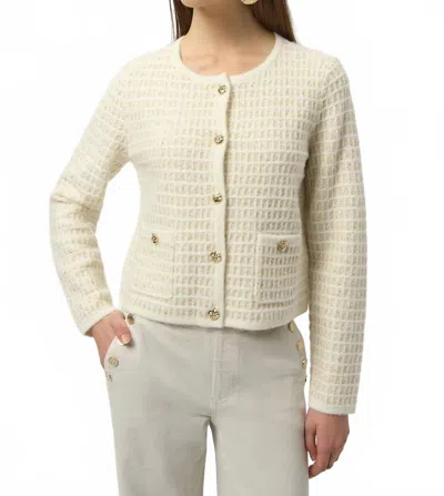 Joseph Ribkoff Long Dolman Sleeves Cardigan In Beige In Neutral