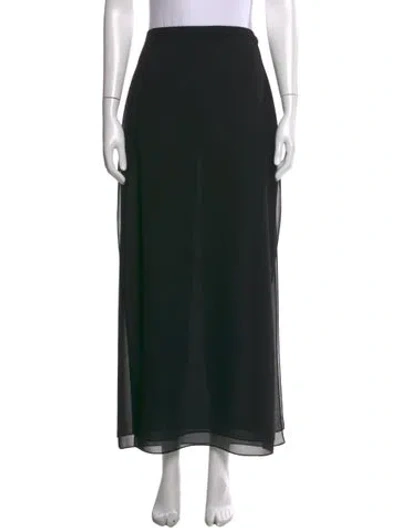 Pre-owned Joseph Ribkoff Long Skirt In Black