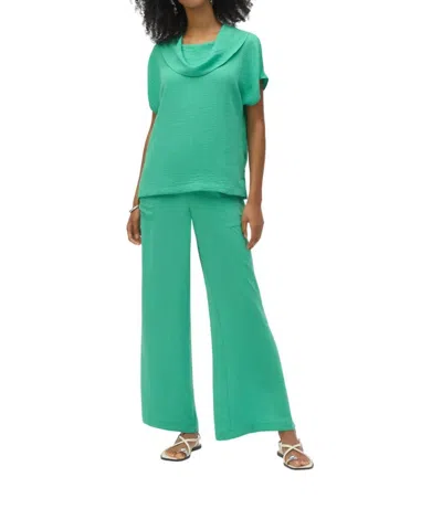Joseph Ribkoff Matching Pant And Top Set In Garden Green In Multi