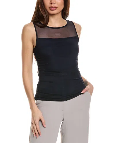 Joseph Ribkoff Mesh Tank In Blue