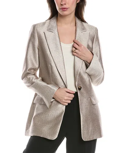 JOSEPH RIBKOFF JOSEPH RIBKOFF METALLIC BLAZER