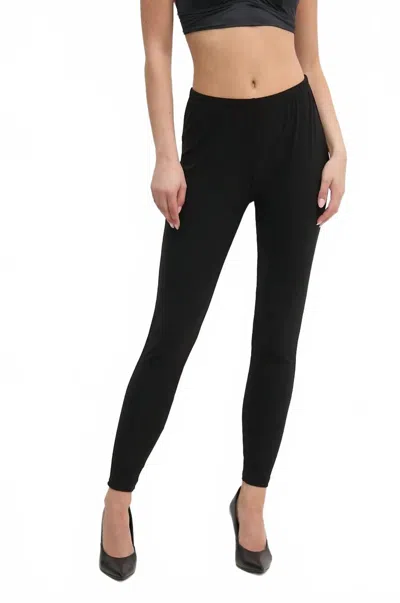 Joseph Ribkoff Mid-rise Skinny Leggings In Black In Multi