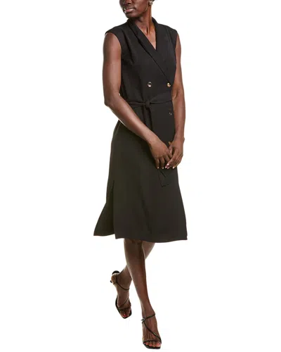Joseph Ribkoff Midi Blazer Dress In Black