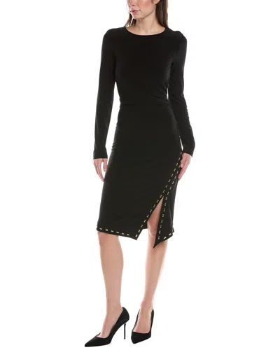 Joseph Ribkoff Midi Dress In Black