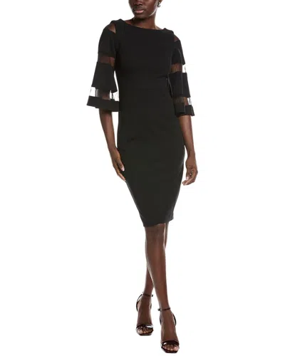 Joseph Ribkoff Midi Dress In Black