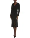 Joseph Ribkoff Midi Dress In Black