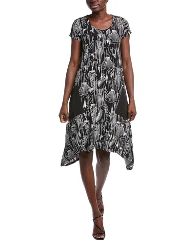 Joseph Ribkoff Midi Dress In Black