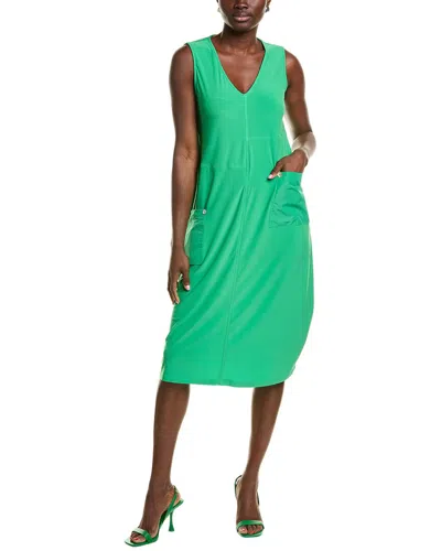 Joseph Ribkoff Midi Dress In Green